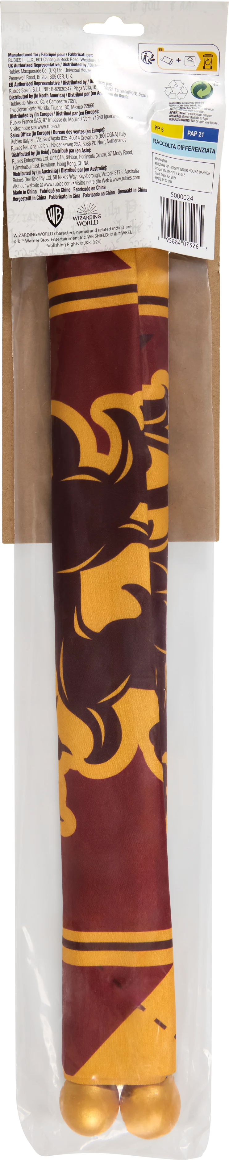 33-inch Harry Potter Gryffindor House Banner